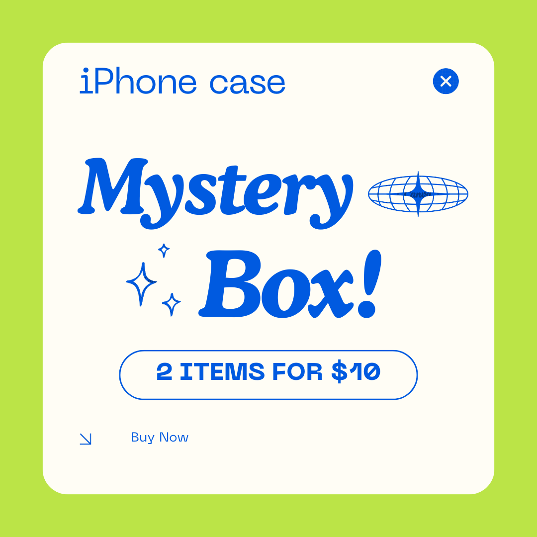 iPhone Case Mystery Box (2 Items Inside!)