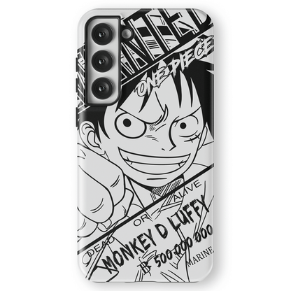 One Piece Luffy Characters Samsung Phone Case