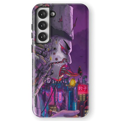 Naruto Pain Rinnegan World Samsung Tempered Glass Tough Phone Case