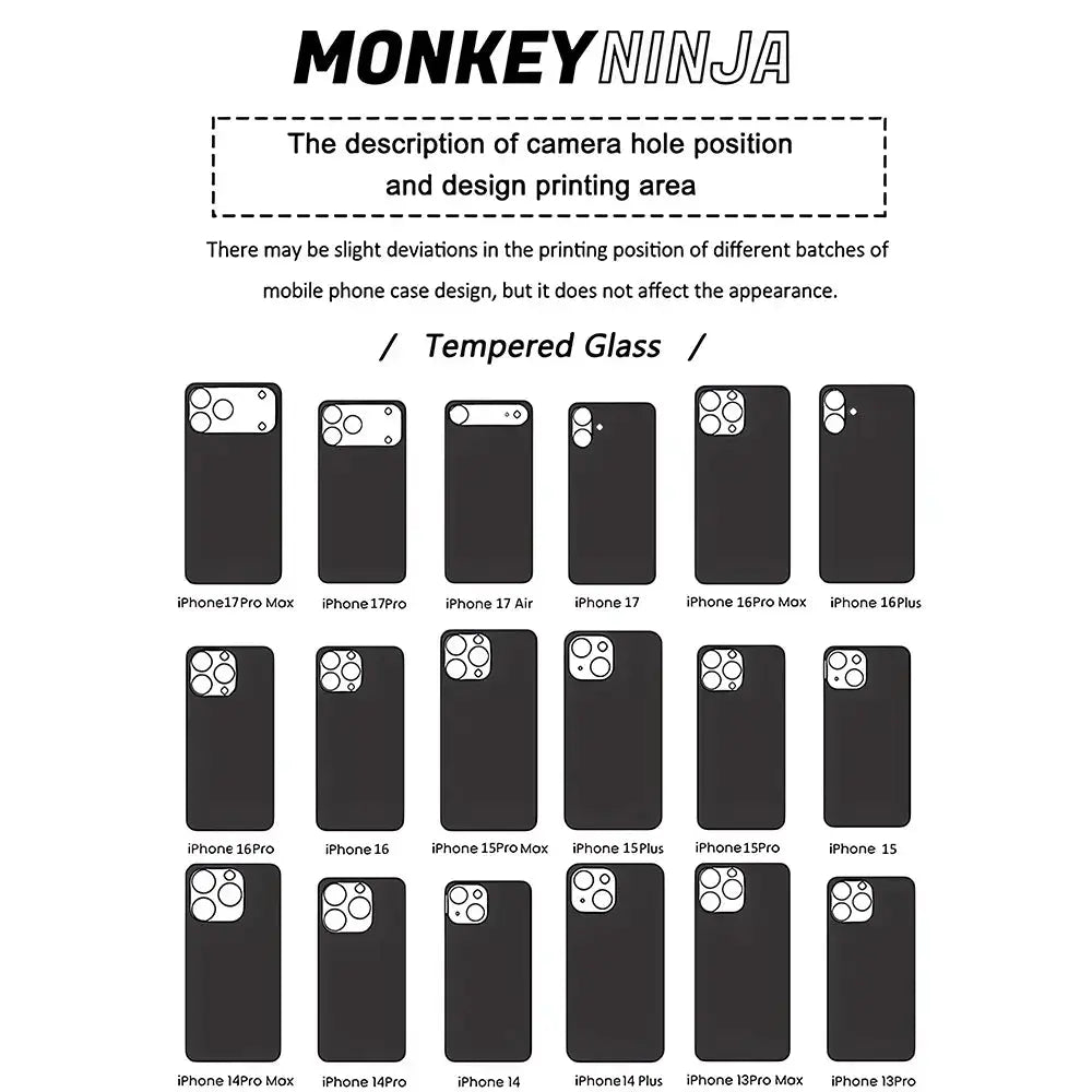 Anime One Piece Luffy iPhone Case-Phone Case-Monkey Ninja-iPhone 17-Glass Case-Monkey Ninja