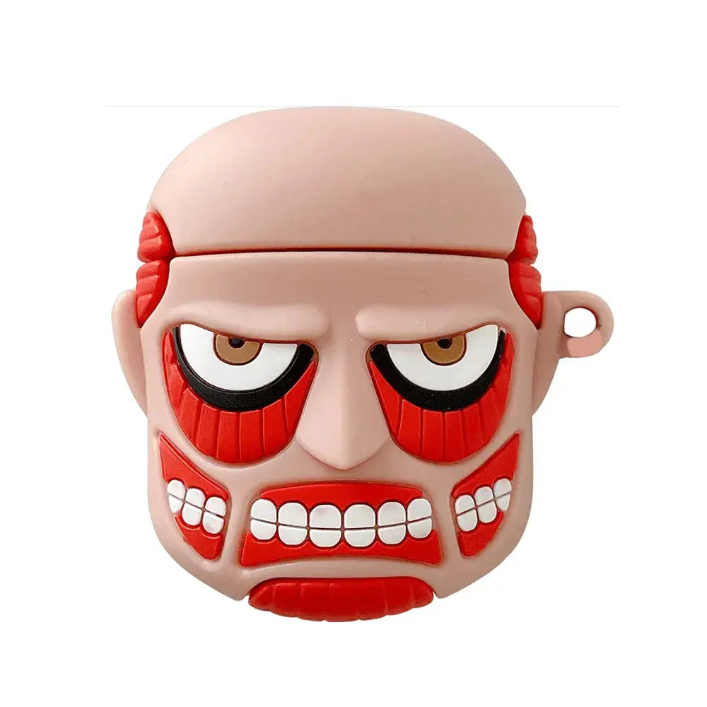 Attack On Titan Airpods 1/2/3/Pro Case Characters Cartoon Silicone Case-Airpods Case-Monkey Ninja-Airpods 1/2-Monkey Ninja