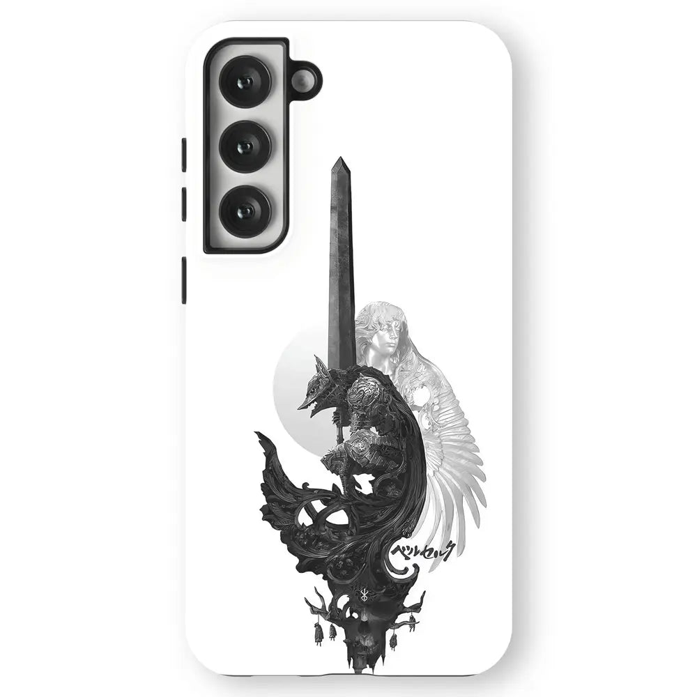 Berserk Berserker Armor Tempered Glass Tough Samsung Galaxy Phone Case-Phone Case-Monkey Ninja-Galaxy S25-Tough Case-Monkey Ninja