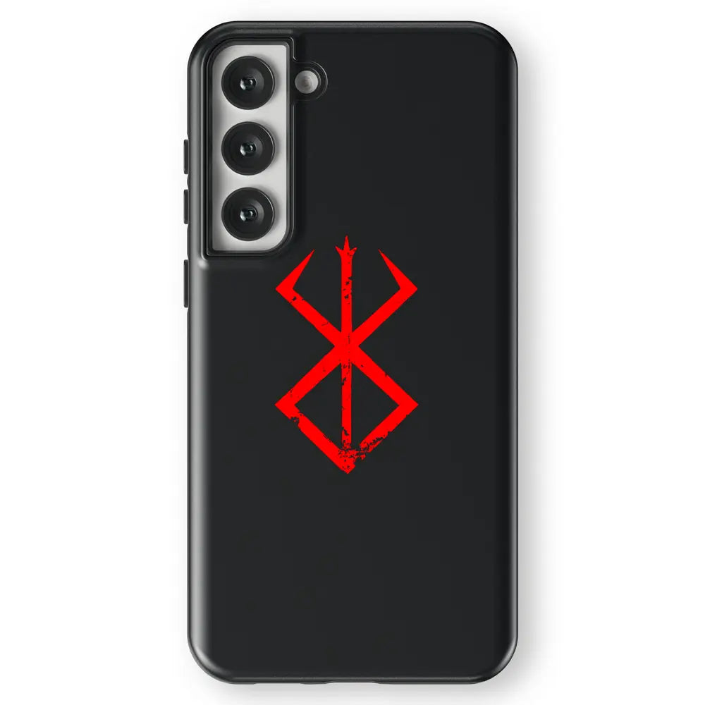 Berserk Brand of Sacrifice Tempered Glass Tough Soft Silicone Samsung Case-Phone Case-Monkey Ninja-Galaxy S25-Tough Case-Monkey Ninja