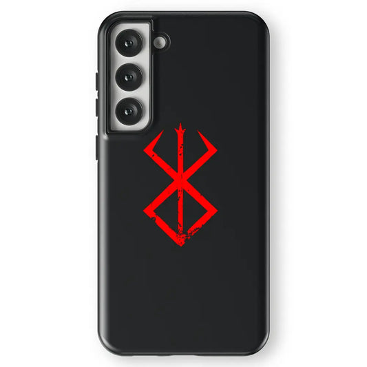 Berserk Brand of Sacrifice Tempered Glass Tough Soft Silicone Samsung Case-Phone Case-Monkey Ninja-Galaxy S25-Tough Case-Monkey Ninja