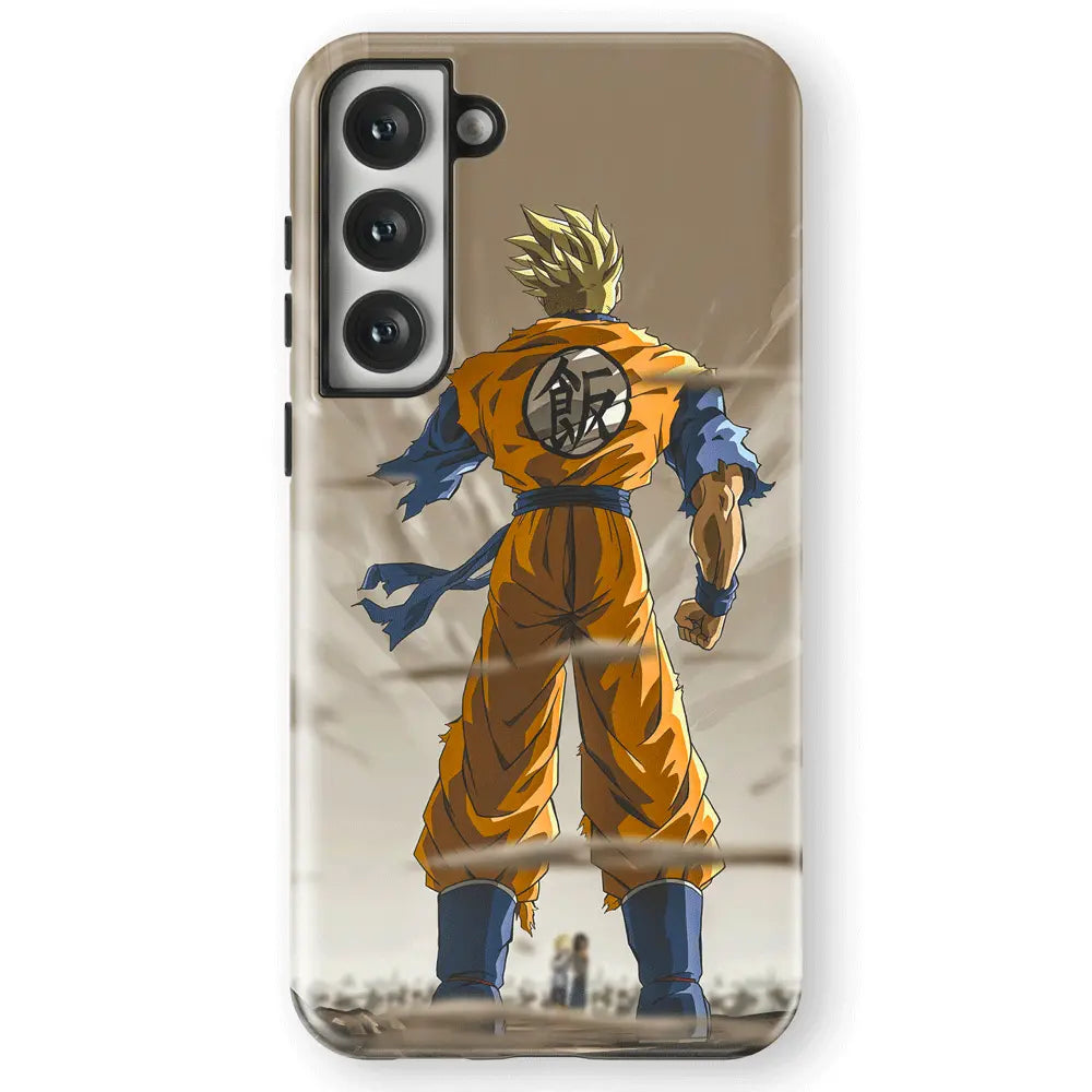 Dragon Ball Gohan The Future Tempered Glass Tough Samsung Galaxy Phone Case-Phone Case-Monkey Ninja-Galaxy S25-Tough Case-Monkey Ninja