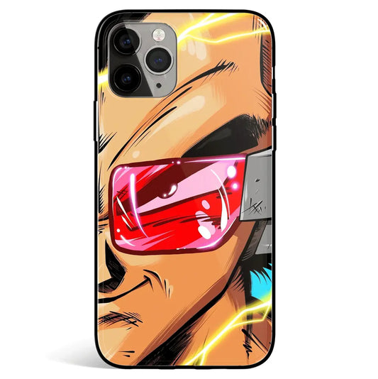 Dragon Ball Vegeta Prince Tempered Glass Soft Silicone iPhone Case-Phone Case-Monkey Ninja-iPhone 17-Glass Case-Monkey Ninja