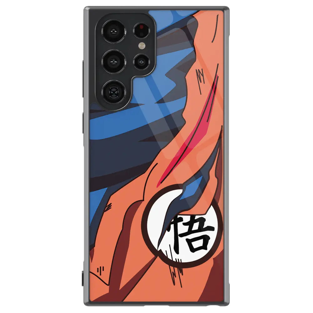Goku Clan Tempered Glass Tough Samsung Phone Case-Phone Case-Monkey Ninja-Galaxy S25-Glass Case-Monkey Ninja