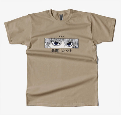Hunter X Hunter Anime T Shirt-T-Shirt-Monkeyninja-S-Beige-Monkey Ninja
