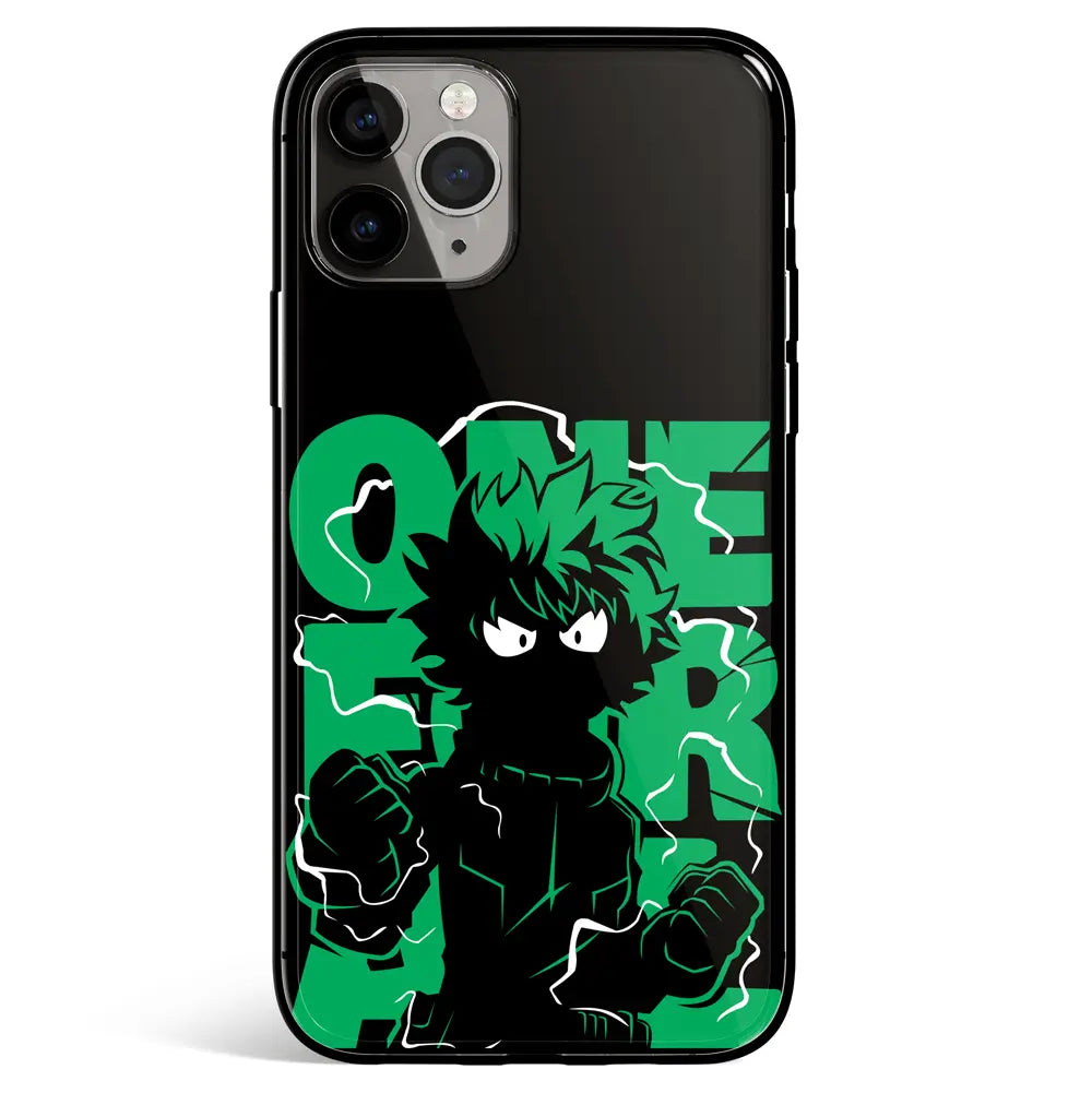 My Hero Academia Tempered Glass Soft Silicone iPhone Case-Phone Case-Monkey Ninja-iPhone 17-Glass Case-Monkey Ninja