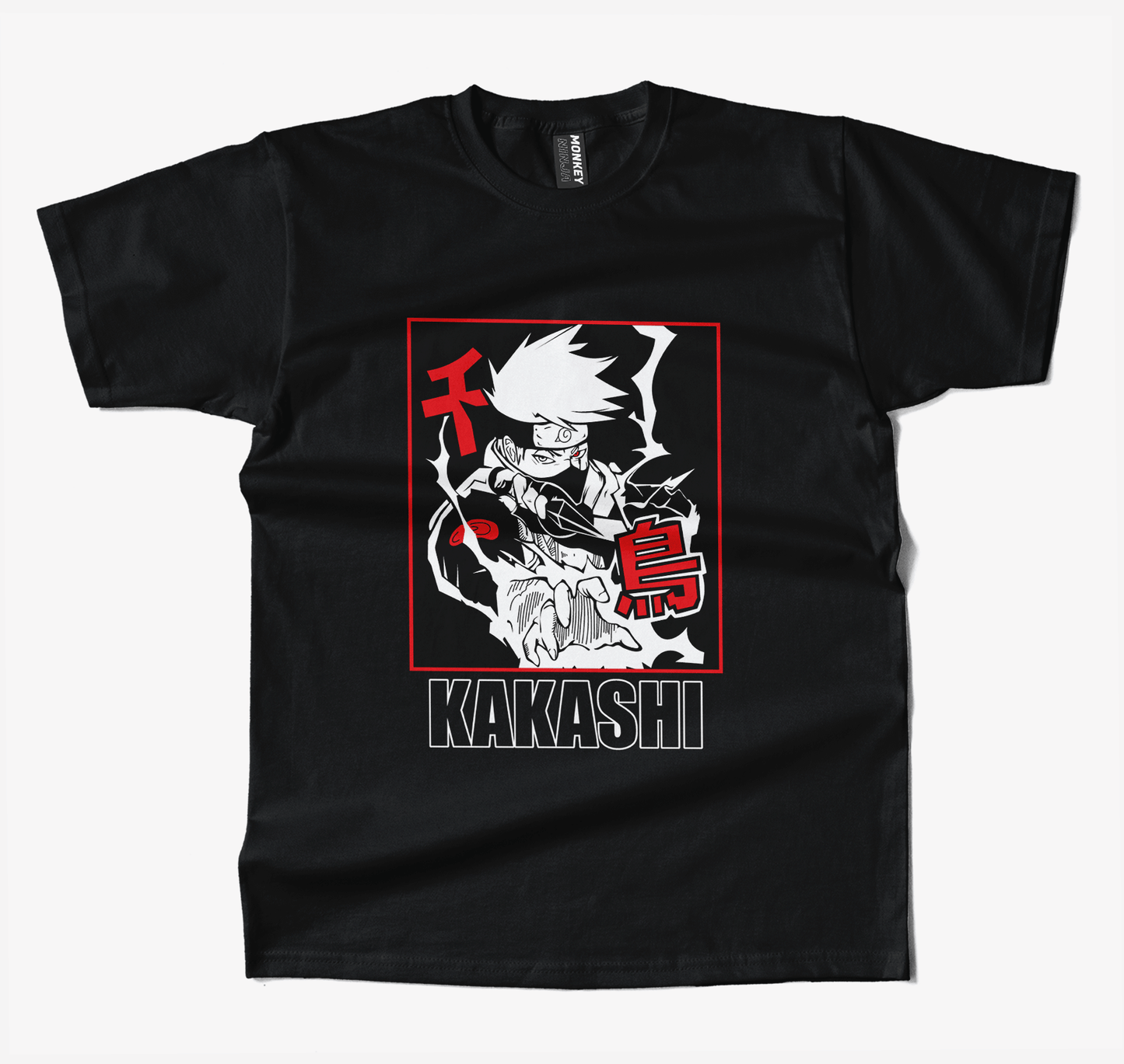 Naruto Kakashi Chidori Anime T Shirt