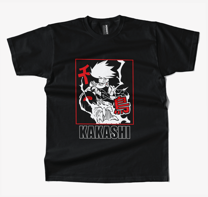 Naruto Kakashi Chidori Anime T Shirt