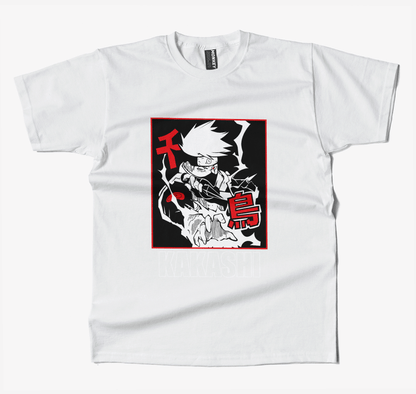Naruto Kakashi Chidori Anime T Shirt