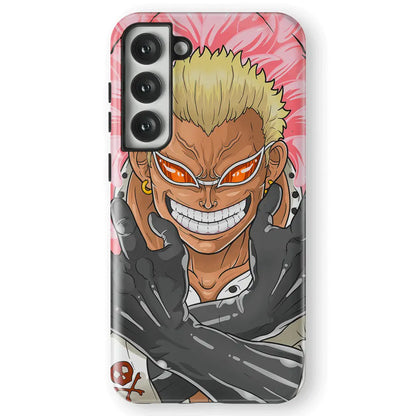 One Piece Doflamingo Samsung Phone Case-Phone Case-Monkey Ninja-Galaxy S25-Tough Case-Monkey Ninja