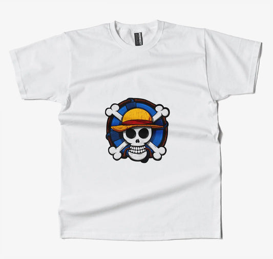 One Piece Straw Hat Anime T Shirt-T-Shirt-Monkeyninja-S-White-Monkey Ninja