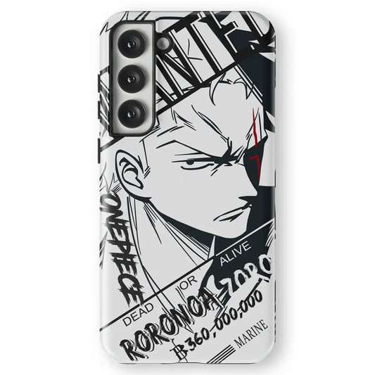 One Piece Zoro Characters Samsung Phone Case-Phone Case-Monkey Ninja-Galaxy S22-Zoro-Tough Case-Monkey Ninja