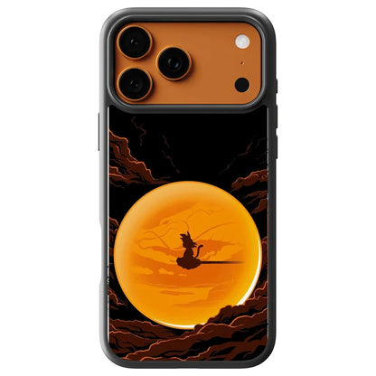 The Dragon Ball Tempered Glass Soft Silicone Phone Case-Phone Case-Monkey Ninja-iPhone 17-Goku-Glass Case-Monkey Ninja