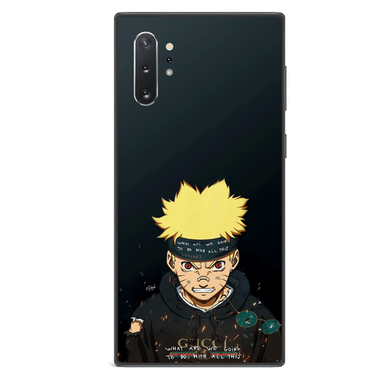 Naruto Young Money Tempered Glass Samsung Case