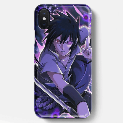 Naruto Anime Character Sasuke Soft Silicone Phone Case
