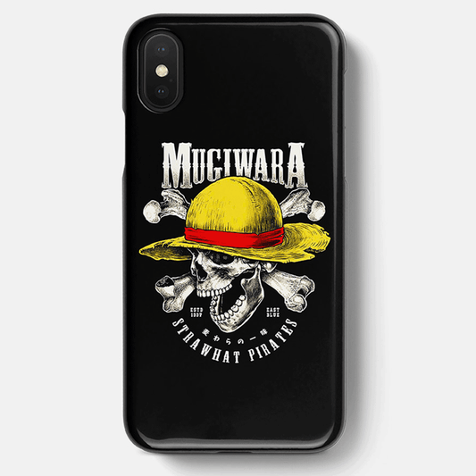 One Piece Straw Hat Pirates Mugiwara Flag Soft Silicone iPhone Case-Phone Case-Monkey Ninja-iPhone XR-Monkey Ninja