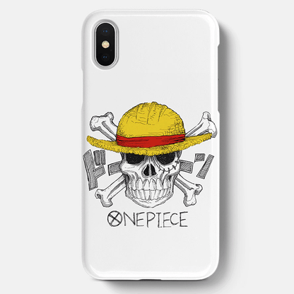 One Piece Straw Hat Pirates Icon Soft Silicone Phone Case