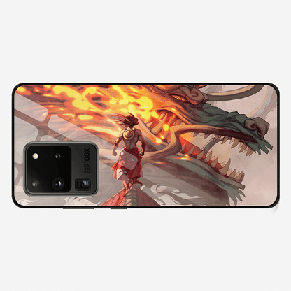 One Piece Luffy vs Kaido Eastern Dragon Samsung Phone Case