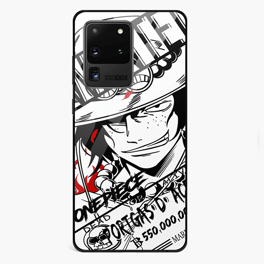 One Piece Ace Sanji Characters Samsung Phone Case - 2 styles