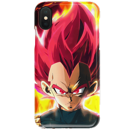 Dragon Ball Anime Character Vegeta Soft Silicone Phone Case-Phone Case-Monkey Ninja-iPhone XR-Monkey Ninja