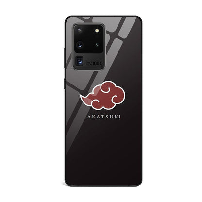 Akatsuki Clouds Tempered Glass Samsung Phone Case - 2 styles