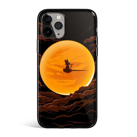 The Dragon Ball Tempered Glass Soft Silicone Phone Case-Phone Case-Monkey Ninja-iPhone XR-Young Goku-Tempered Glass-Monkey Ninja