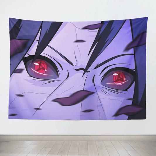 Naruto Itachi Sharingan Tapestry