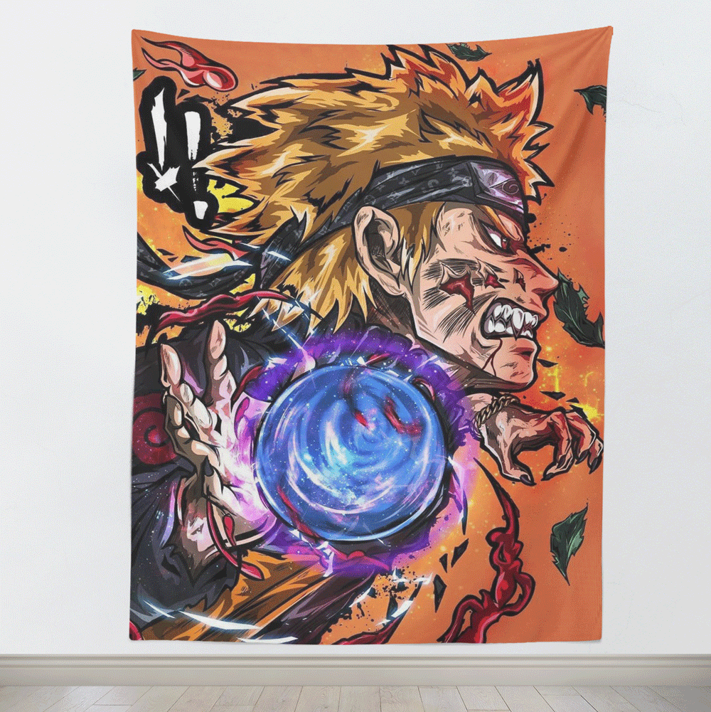 Naruto Kakashi Street Style Tapestry