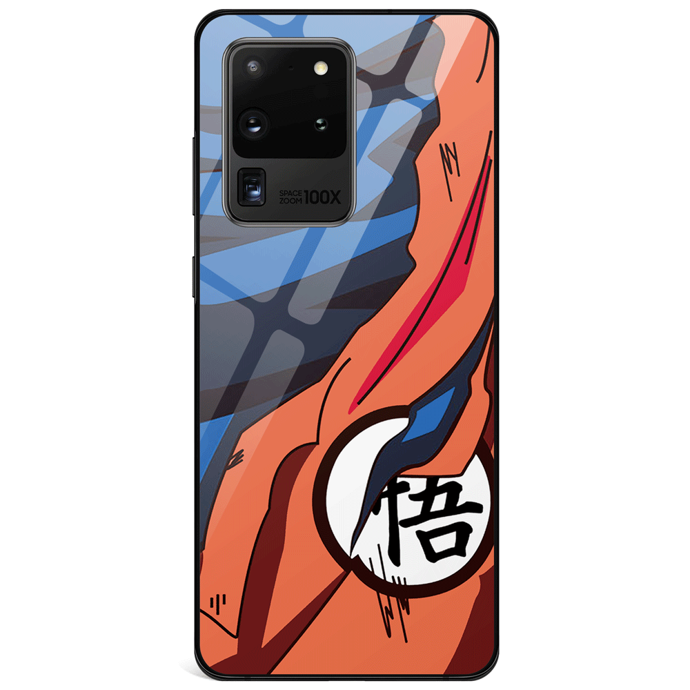 Goku Clan Tempered Glass Samsung Phone Case