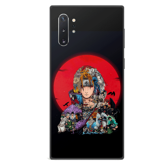 Naruto Whole Life of Itachi Samsung Tempered Glass Phone Case