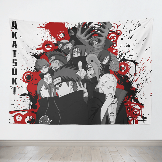 Naruto Akatsuki All Tapestry