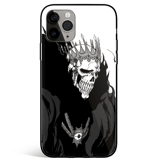 Bleach Baraggan Louisenbairn Tempered Glass Soft Silicone iPhone Case-Phone Case-Monkey Ninja-iPhone X/XS-Tempered Glass-Monkey Ninja