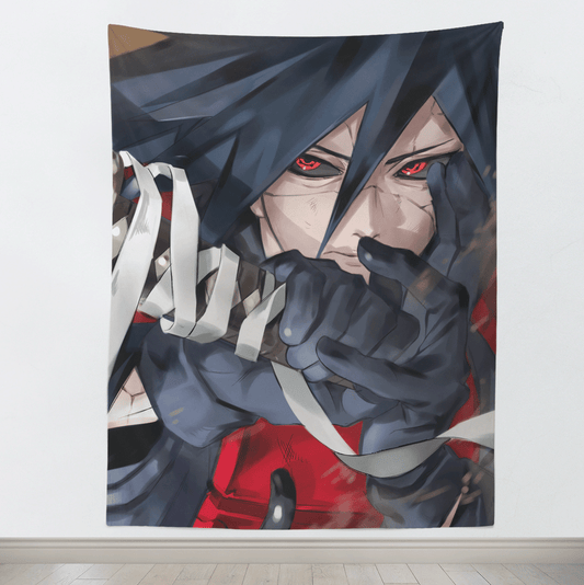 Naruto Madara Uchiha Mangekyou Sharingan Tapestry-Taspetry-Monkey Ninja-150cm * 200cm-Monkey Ninja