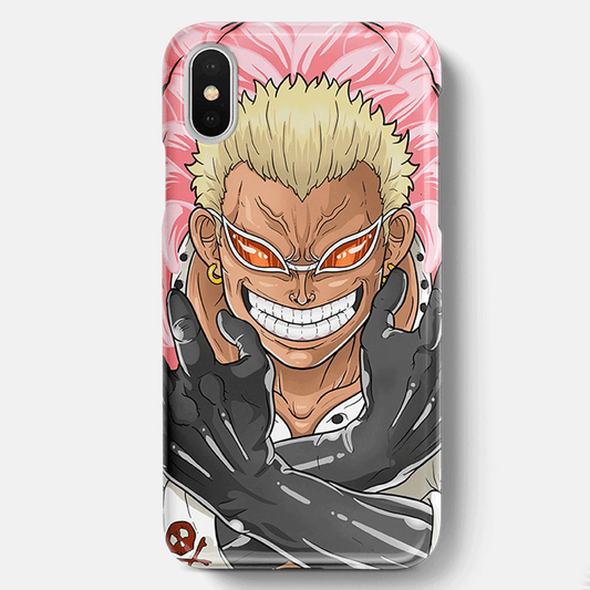 One Piece Doflamingo Soft Silicone iPhone Case-Phone Case-Monkey Ninja-iPhone XR-Monkey Ninja