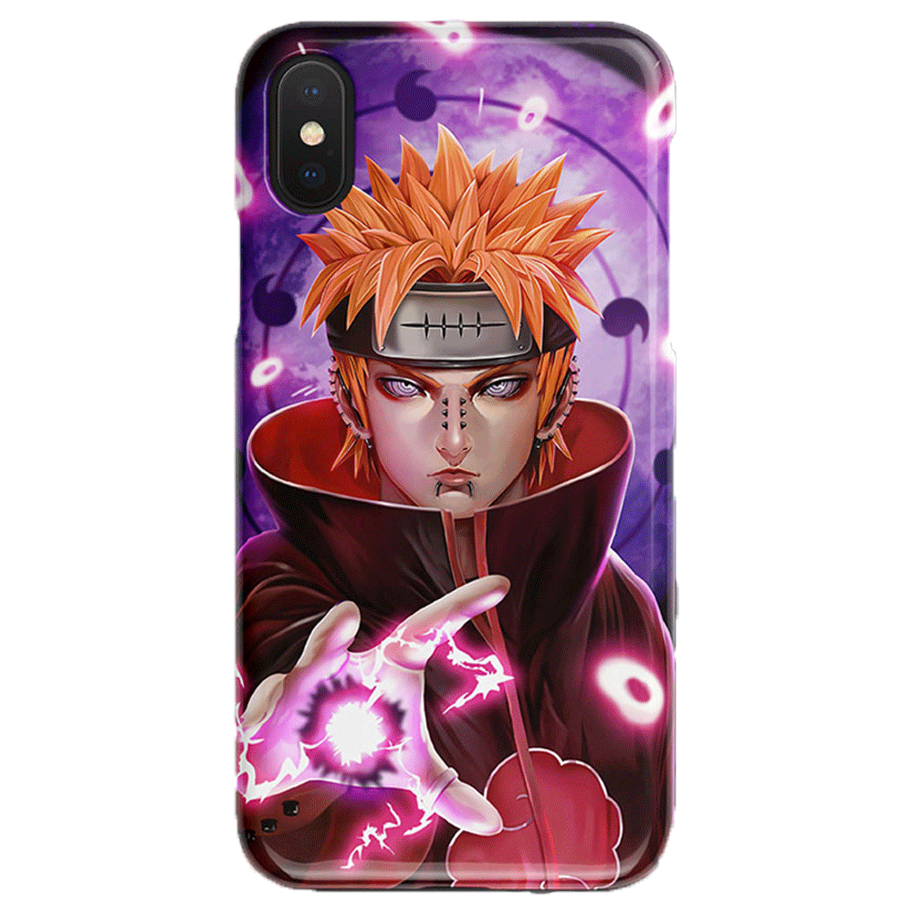 Naruto Anime Character Pain Soft Silicone Phone Case-Phone Case-Monkey Ninja-iPhone XR-Monkey Ninja