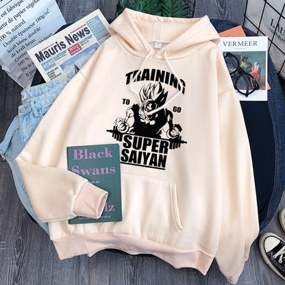 Dragon Ball Training to Go Gym Hoodie