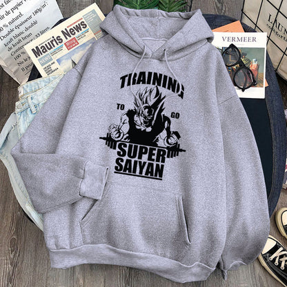 Dragon Ball Training to Go Gym Hoodie