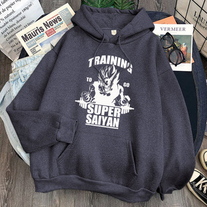 Dragon Ball Training to Go Gym Hoodie