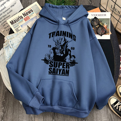 Dragon Ball Training to Go Gym Hoodie