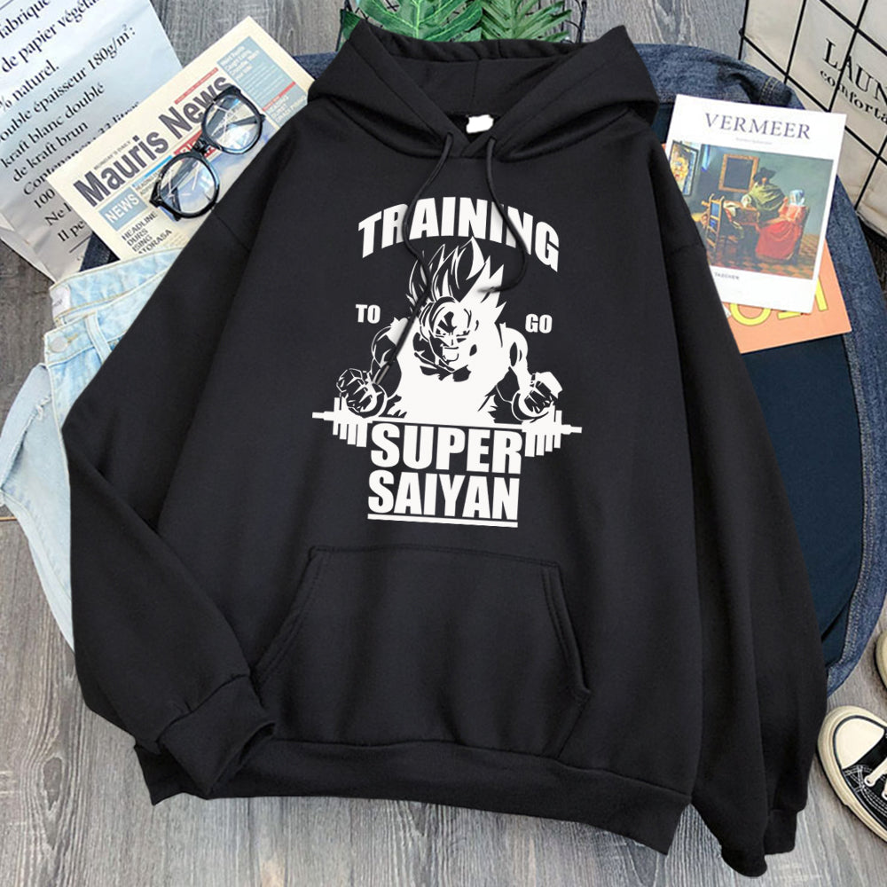 Dragon Ball Training to Go Gym Hoodie
