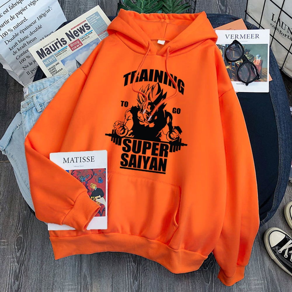 Dragon Ball Training to Go Gym Hoodie