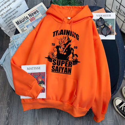 Dragon Ball Training to Go Gym Hoodie