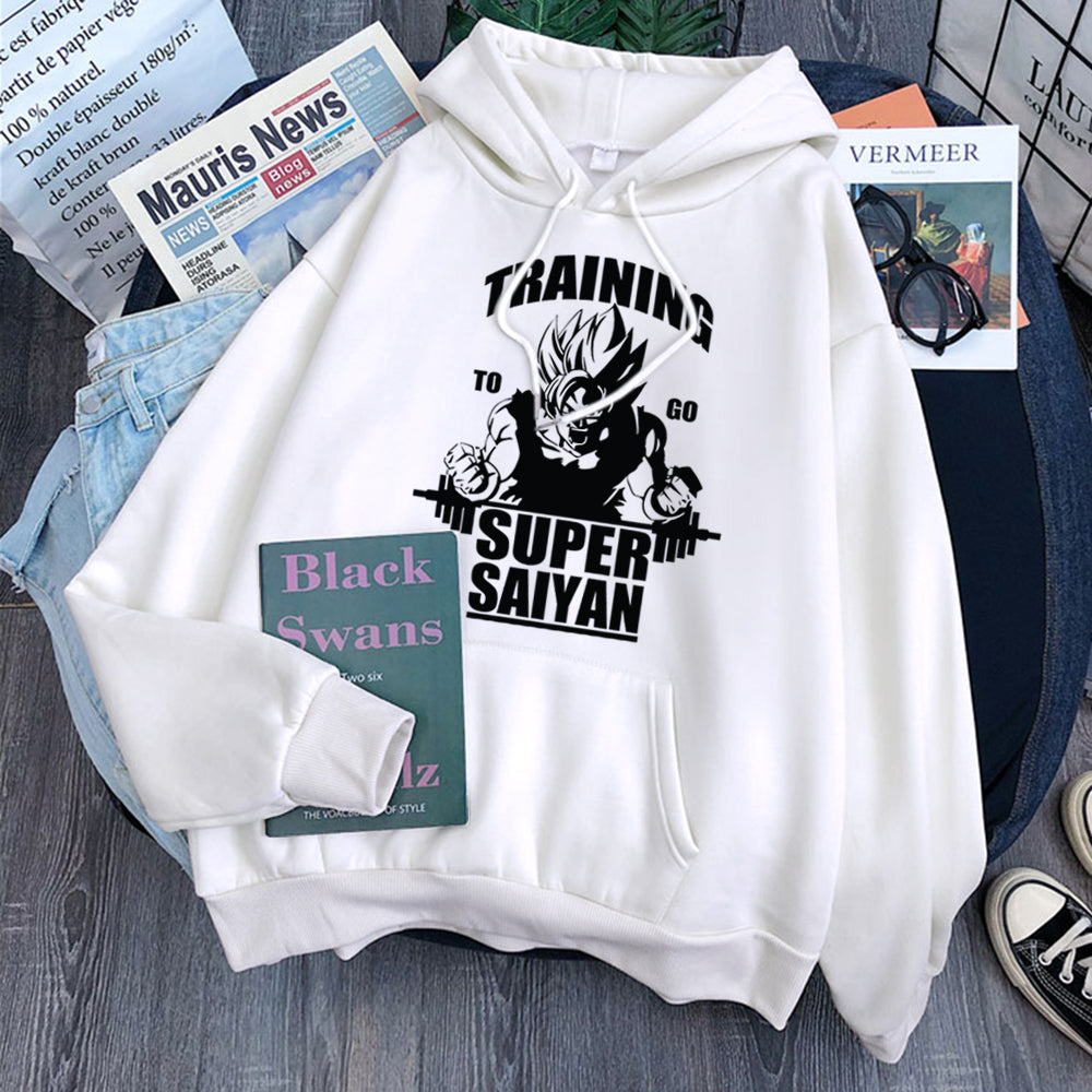 Dragon Ball Training to Go Gym Hoodie