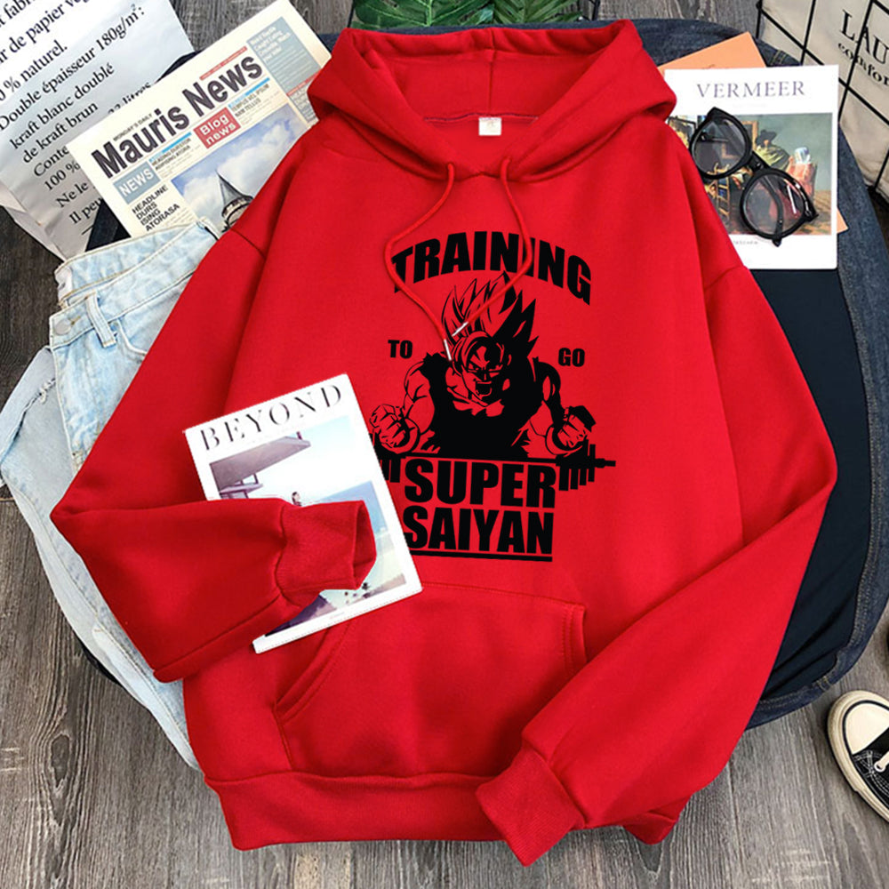 Dragon Ball Training to Go Gym Hoodie