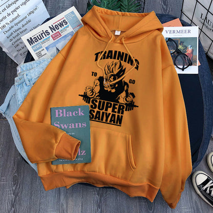 Dragon Ball Training to Go Gym Hoodie