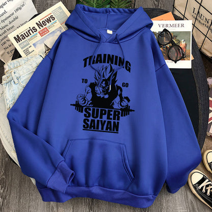 Dragon Ball Training to Go Gym Hoodie