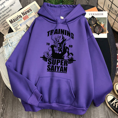 Dragon Ball Training to Go Gym Hoodie